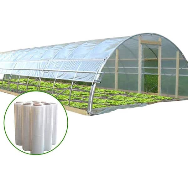 Clear Plastic Polyethylene Greenhouse Cover Garden Supplies for Grow Tunnel 