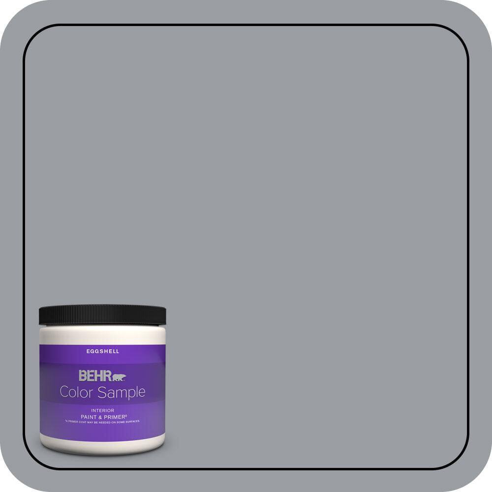 8 oz. #760F-4 Down Pour Eggshell Enamel Interior Paint & Primer Color Sample price history on PriceWatchPro