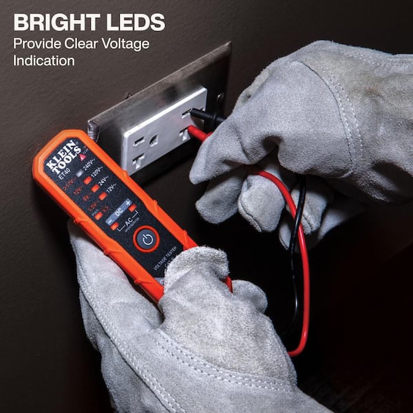 Electric Pen Voltage Tester – Digital Display Non-Contact Tester For 12-250V AC/DC With LED Indicator