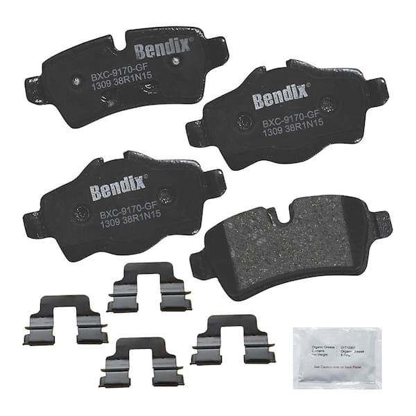 Bendix Premium Copper Free Disc Brake Pad Set 2016-2017 Honda HR-V 1.8L
