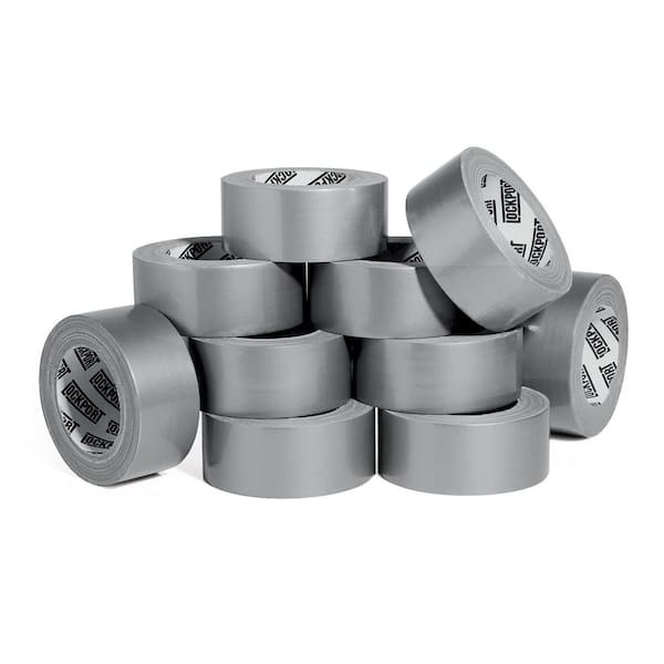 2 in. x 90 ft. Silver Heavy Duty Flexible No Residue Drywall Joint Tape, Tear by Hand for Repairs (10-Pack)