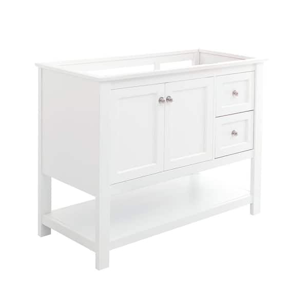 Fresca Manchester 40 in. W Bathroom Vanity Cabinet Only in White