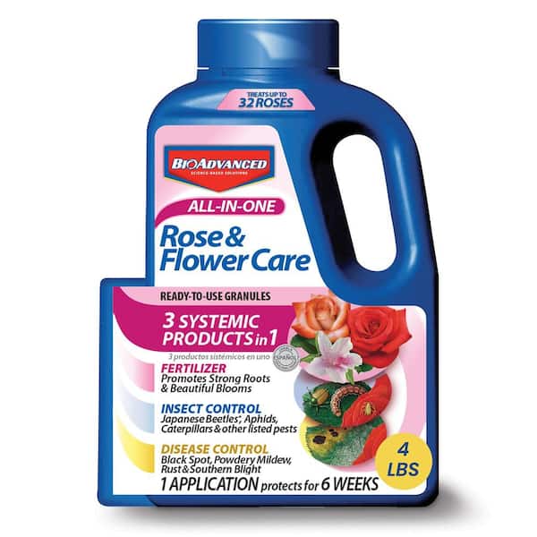 BIOADVANCED 4 lbs. All-in-1 Rose and Flower Care Granules