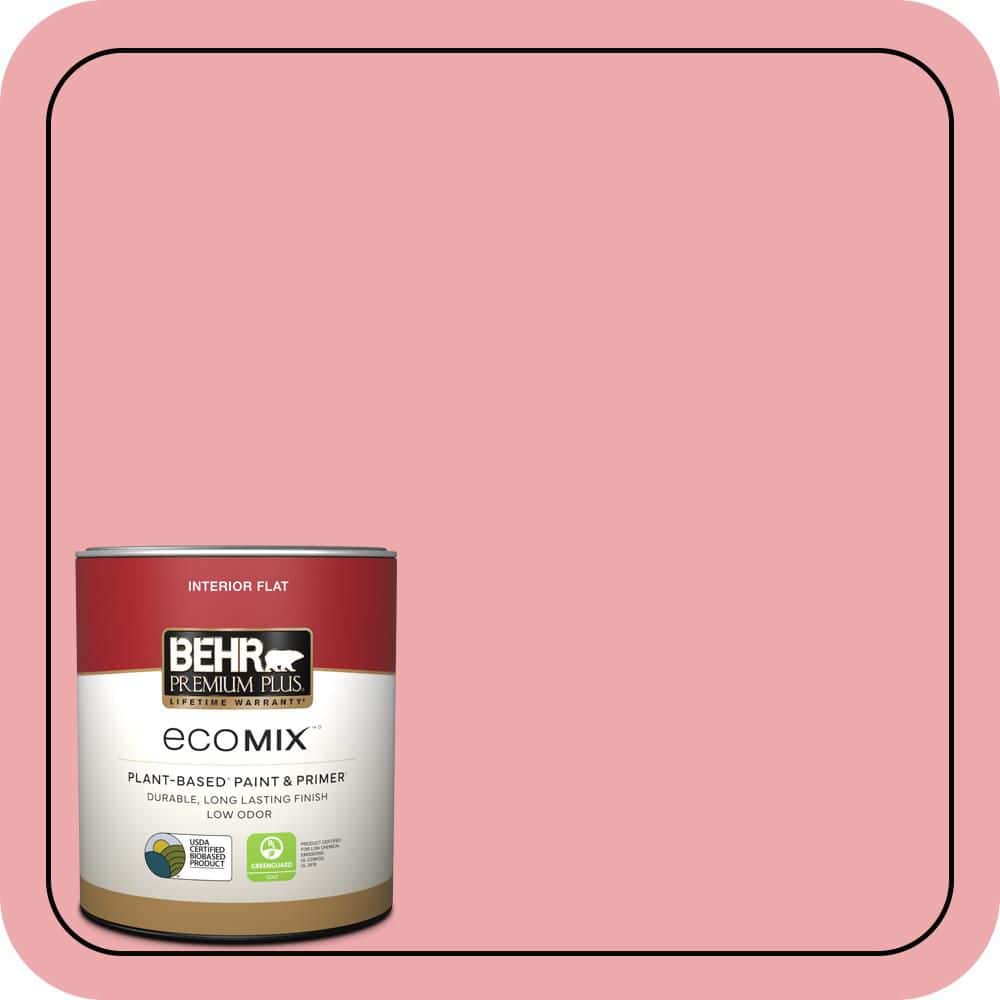 1 qt. #140C-3 Hibiscus Petal Flat EcoMix Plant-Based Interior Paint & Primer price history on PriceWatchPro