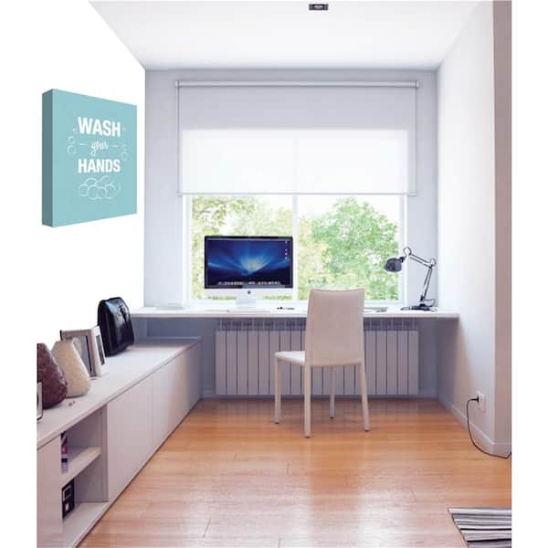 PTM Images 12 in. x 10 in.''Wash Your Hands'' Printed Canvas Wall Art