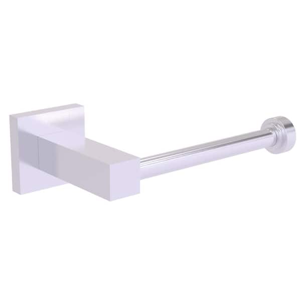 Allied Brass Dayton Euro Style Toilet Paper Holder in Satin Chrome