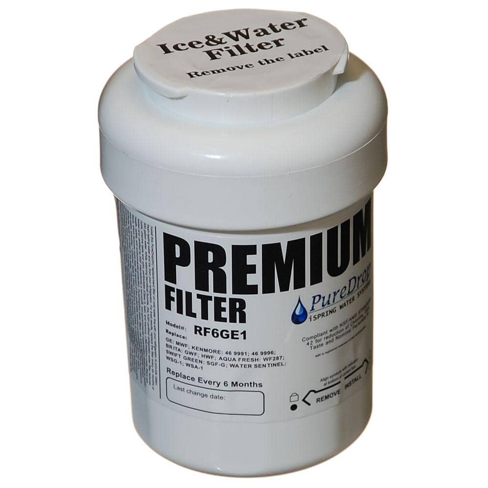 PureDrop Replacement Refrigerator Water Filter Cartridge RF6GE1 The
