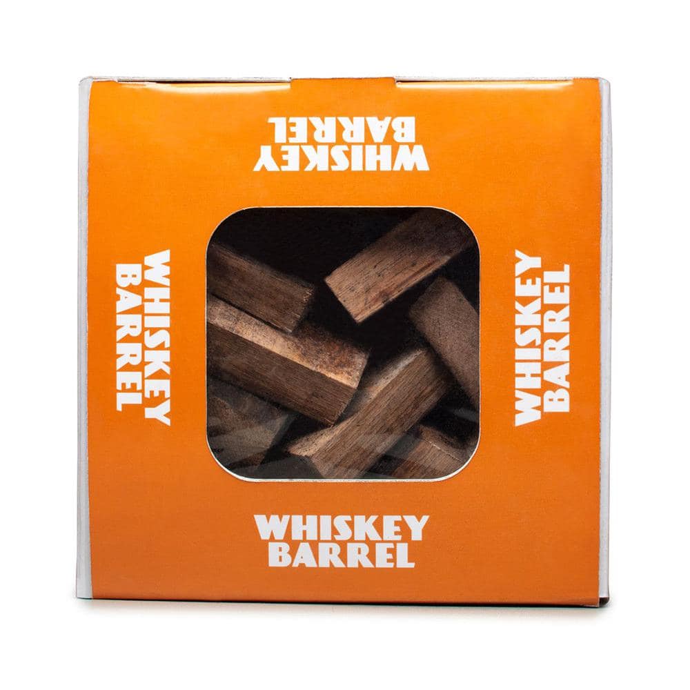 8 Lbs. Premium Smoke BBQ Whiskey Barrel Wood Blocks, 100% Natural Wood Chunks