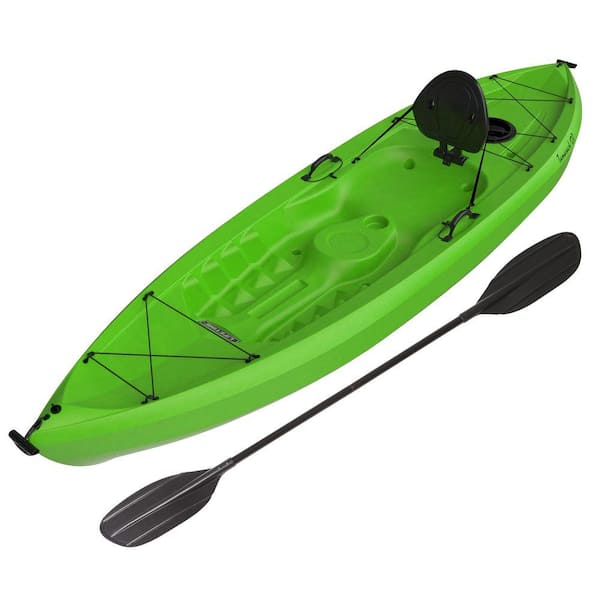 Lifetime Tioga Lime 10 ft. Green Kayak with Paddle
