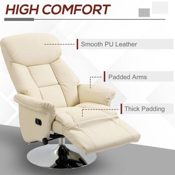 White leather massage discount chair