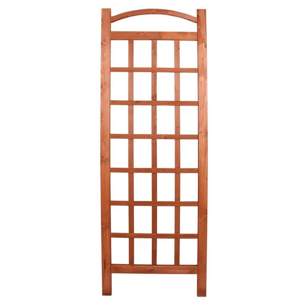 Ejoy 2 ft. W x 6 ft. H Solid Wood Trellis (Set of 2Pieces) Trellis