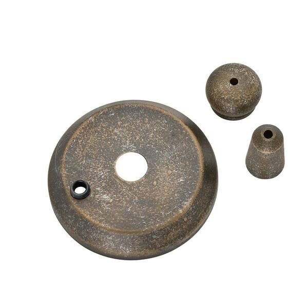 Casablanca Aged Bronze Cap and Finial Pack