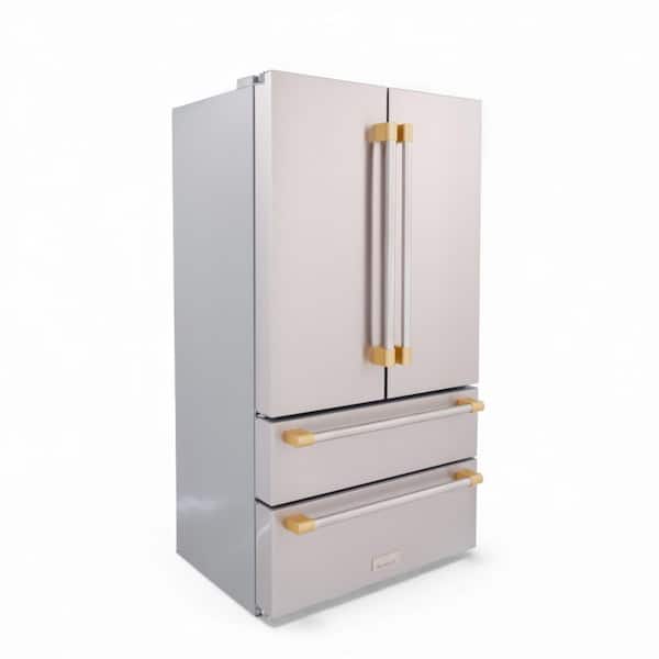 36 in., 22.5 cu ft, Stainless Steel Counter Depth French Door Refrigerator