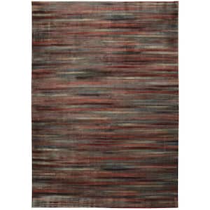 Expressions Multicolor 10 ft. x 14 ft. Geometric Contemporary Area Rug