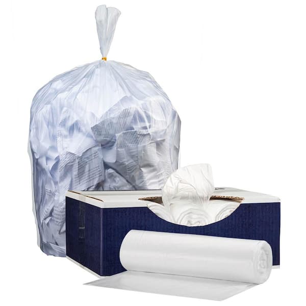 Berry Large Trash Bags, Clear - 60 count