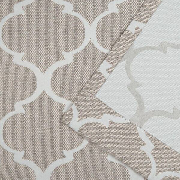 NICOLE MILLER NEW YORK Treillage Linen Trellis Woven Room