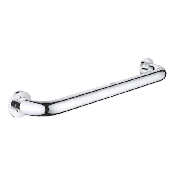GROHE Essentials 18 in. Concealed Screw Grab Bar in StarLight Chrome