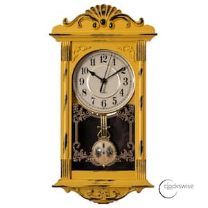 CLOCKSWISE Clockwise Vintage Grandfather Wood-Looking Plastic