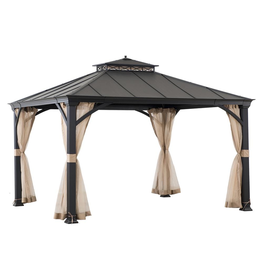 N-Garden　a-2 a-10 a-11 CANOPIA by PALRAM Yukon 11 ft. x 13 ft. Dark Gray Garage