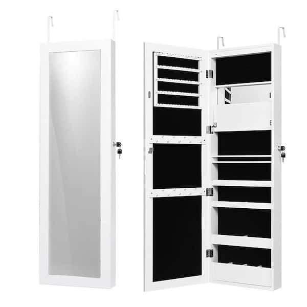 48 in. W x 30 in. H Rectangular Beveled Metal Framed Wall Bathroom Vanity Mirror in Silver