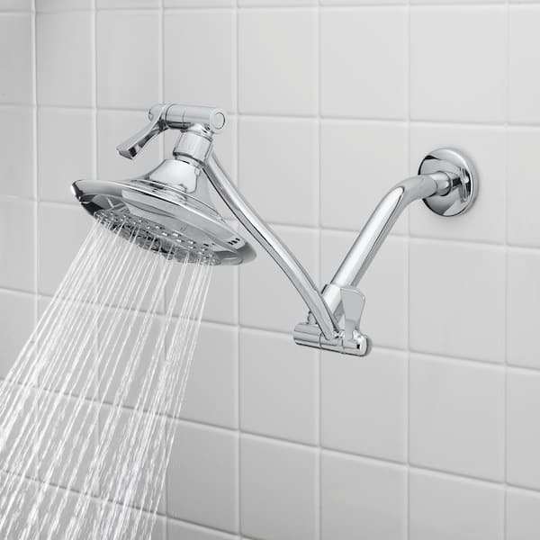 Project Source Chrome 3.5-in Shower Hand Shower Holder (0.5-ID) in the  Bathroom & Shower Faucet Accessories department at