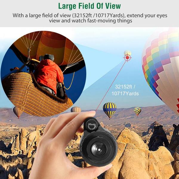 Monocular For Adults High Powered,with Smartphone Adapter