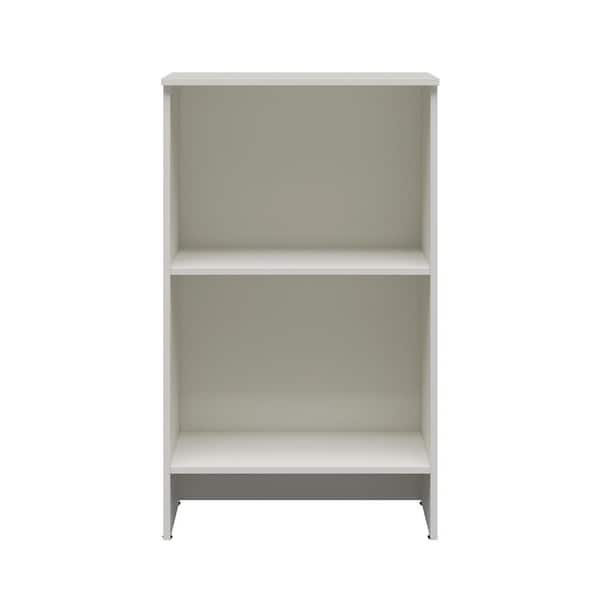 Westport 25 in. W x 42 in. H White Laminate Board Traditional Stackable 3 Shelf Half Tower Organizer Closet System