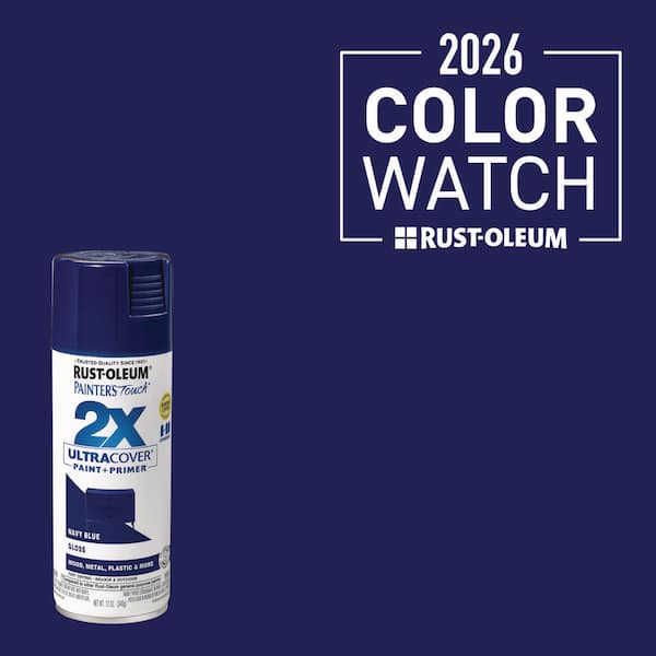 12 oz. Gloss Navy Blue General Purpose Spray Paint (6-Pack)