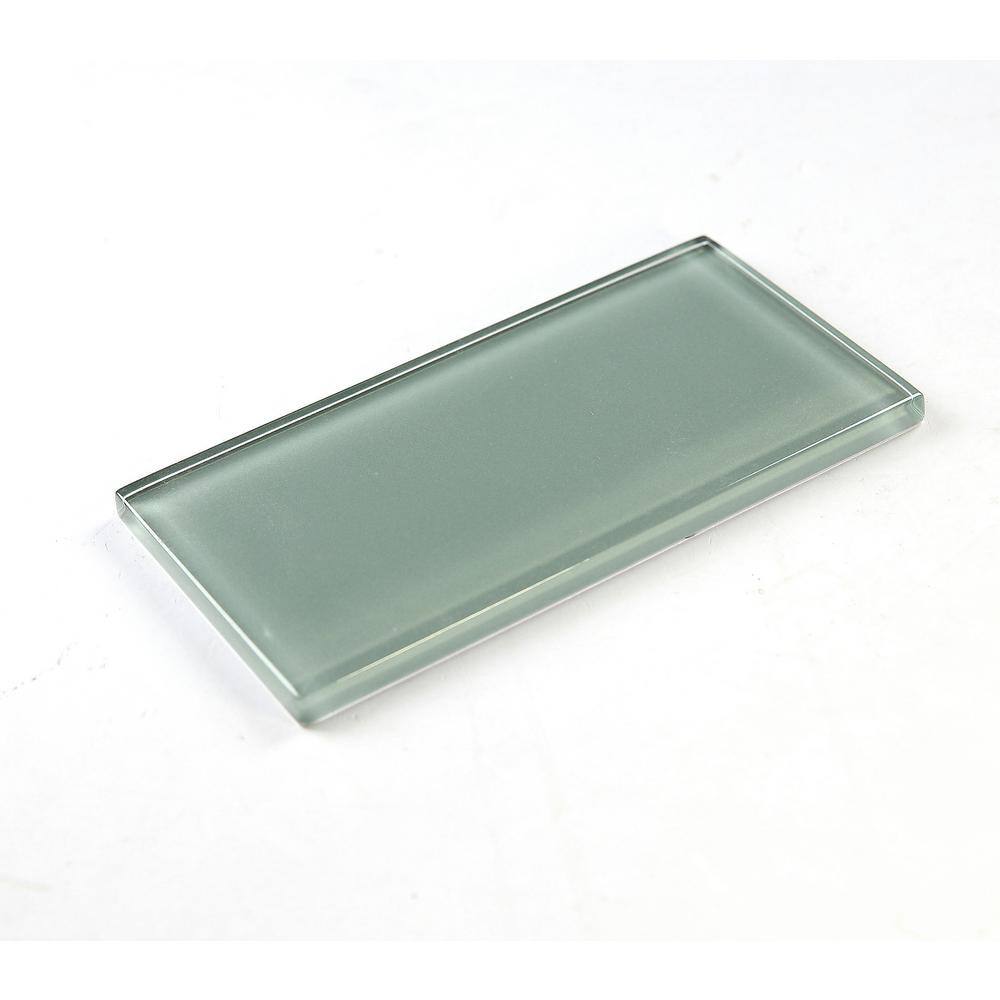 Modern Green 3 in. x 6 in. Glass Subway Wall Tile (7.5 sq. ft./Case) price history on PriceWatchPro