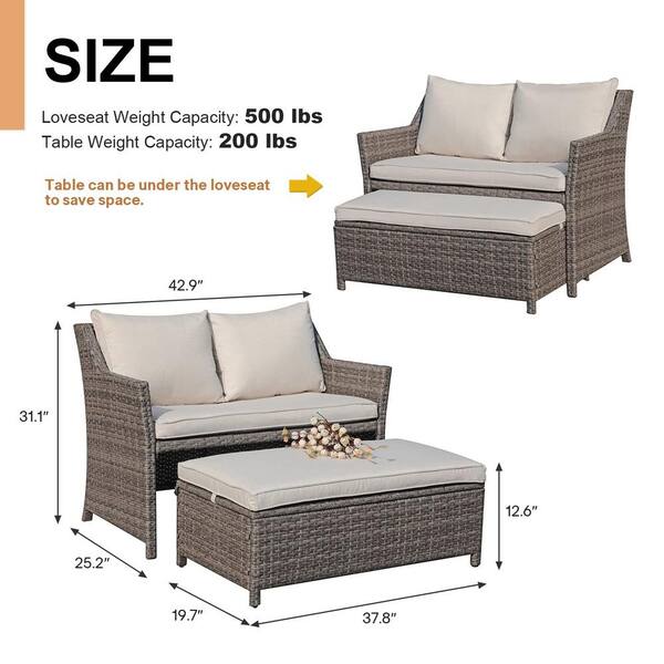 patio conversation sets under 500