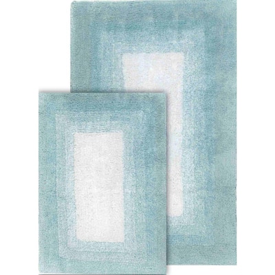 Bath Rug Cotton Reversible Washable, 17 x 24, Aquifer, Better Homes &  Gardens 