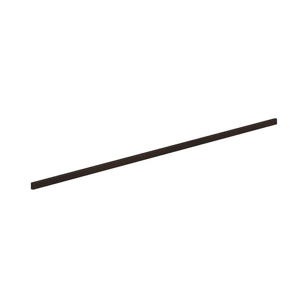 Emerson Cocoa Square Edge Molding (96 in. W x 1.5 in. H x 0.75 in. D)