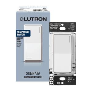 Sunnata Companion Switch, for use with Sunnata On/Off Switches, White