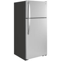 GE 16.6 cu. ft. Top Freezer Refrigerator in Stainless Steel GIE17GSNRSS