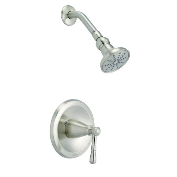 danze by GERBER Eastham Single-Handle Shower Only Faucet Trim Kit and Treysta Cartridge 2.0 GPM Brushed Nickel