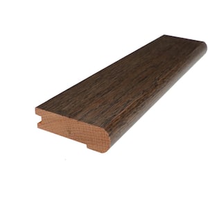 Cadiz 0.75 in. Thick x 2.78 in. Wide x 78 in. Length High Gloss Hardwood Stair Nose
