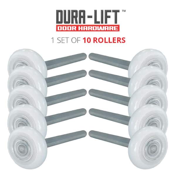 2" Inch Rollers Nylon Sealed Garage Door Rollers with 4" Inch Stems 13 Balls 