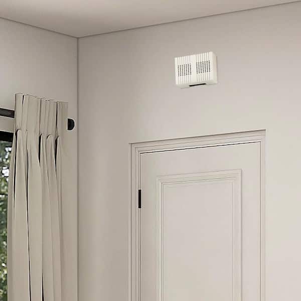 2-Note Classic Waffle Design Wired Doorbell Chime in White