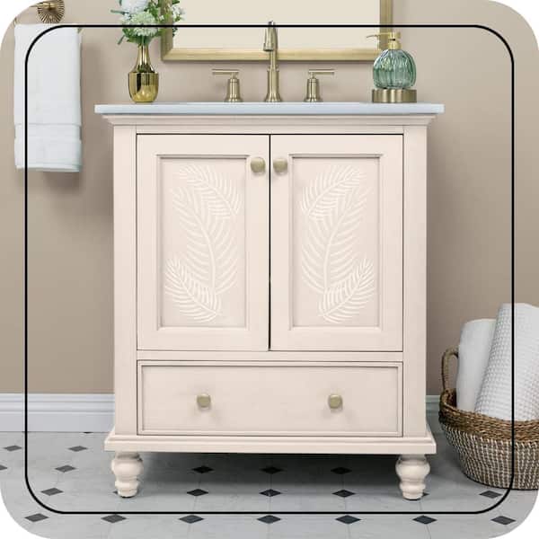 1 qt. #BCP01 Powder Pink Interior Chalk Decorative Paint