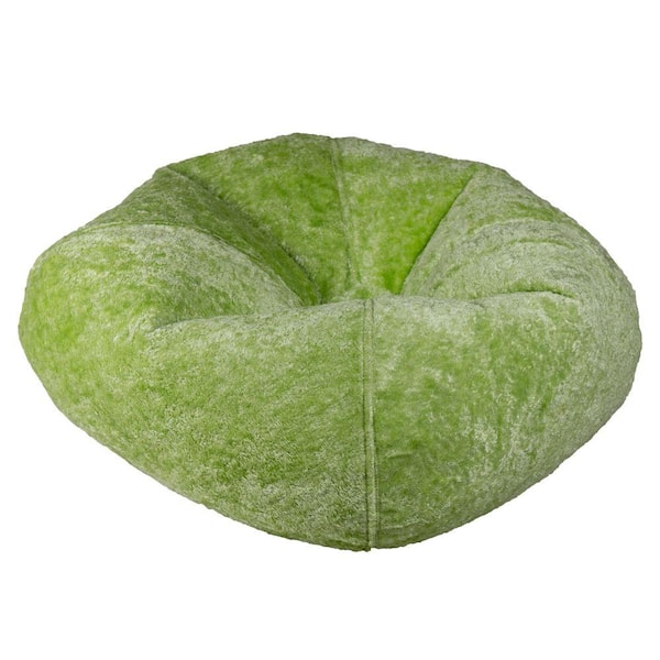 ACESSENTIALS Lime Chenille Bean Bag