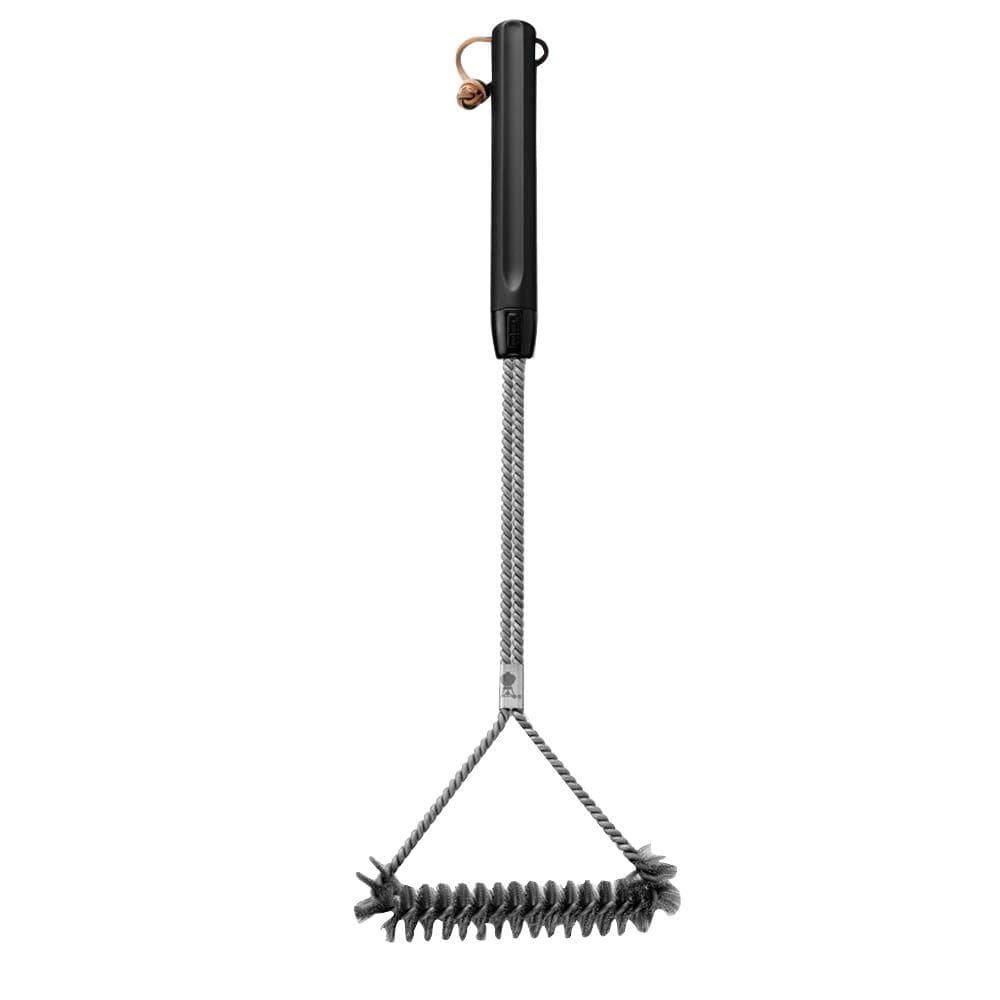 21 in three-sided grill brush 