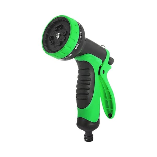 ITOPFOX High Pressure 10-Pattern Adjustable Sprinkler Nozzle Multifunction Water Spray Gun for Garden Watering and Car Cleaning
