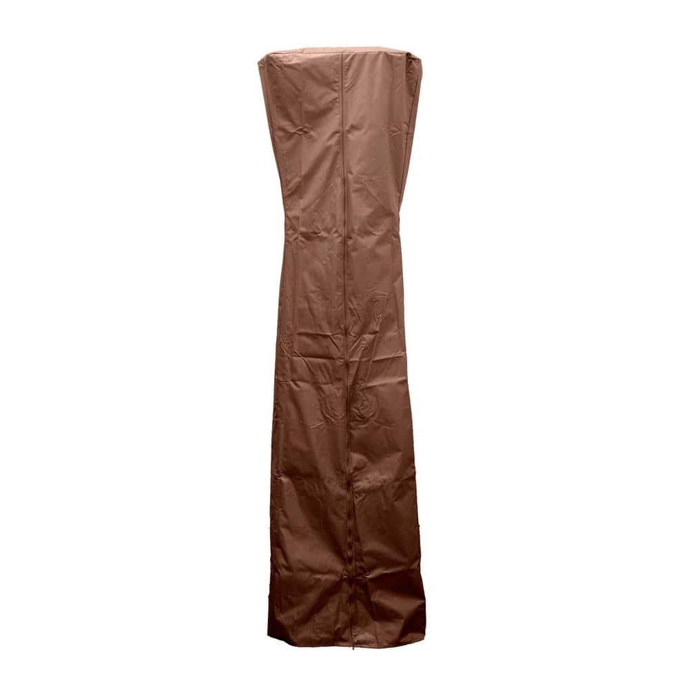 Hiland 92 in. Heavy Duty Mocha Triangle Glass Tube Heater Cover