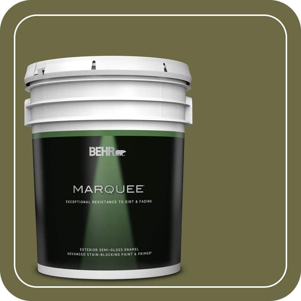 5 gal. Home Decorators Collection #HDC-CL-20 Portsmouth Olive Semi-Gloss Enamel Exterior Paint & Primer price history on PriceWatchPro