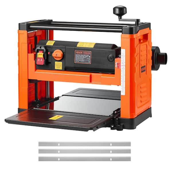 Thickness Planer, Two Speed, 13-In. Width Benchtop Planer, Three-Blade, 2000W 23500 RPM, Dual Rollers, Over Protection