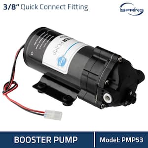 PMP53 Booster Pump for RCS5T Reverse Osmosis Water Filtration System, PMP500's Upgraded Version, Pre-Wired Quick-Connect