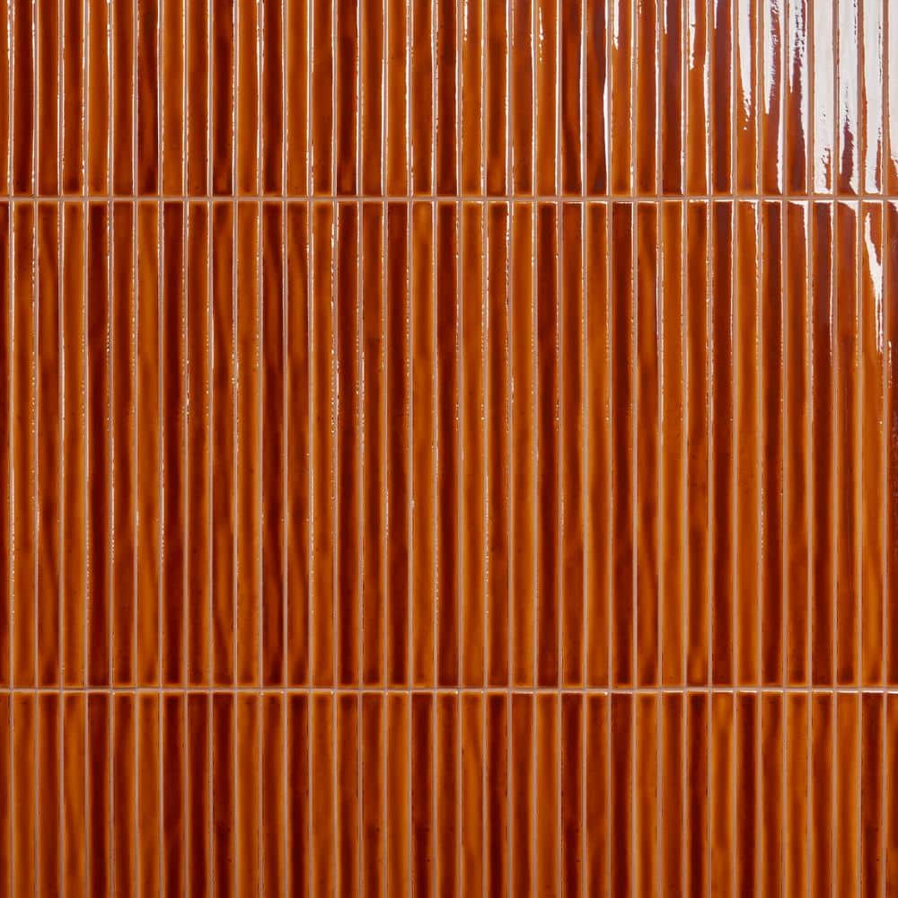 Ivy Hill Tile Vistaio Honey Brown 5.27 in. x 17.71 in