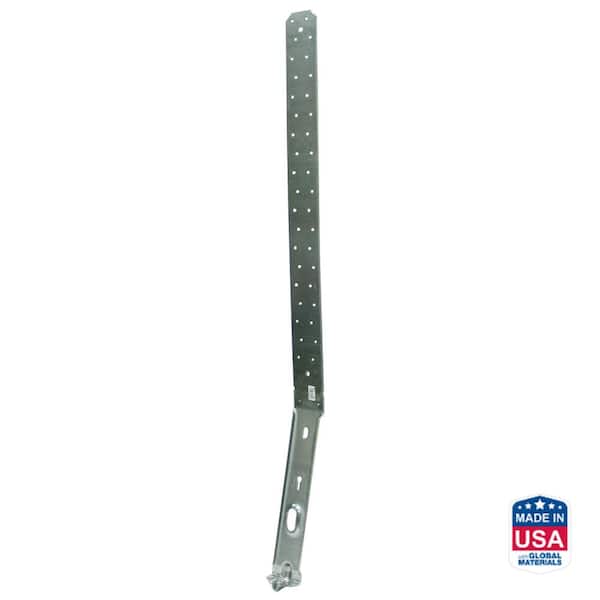 Simpson Strong-Tie STHD 39-5/8 in. 12-Gauge Galvanized Rim-Joist Strap-Tie Holdown