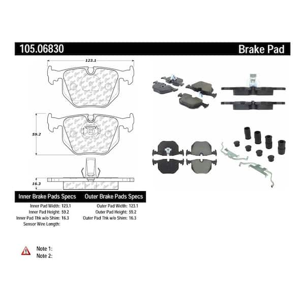 Centric Parts Disc Brake Pad Set