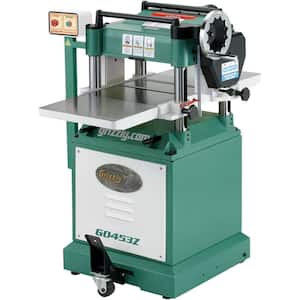 15 Amp 15 in. 3 HP Corded Planer with Spiral Cutterhead